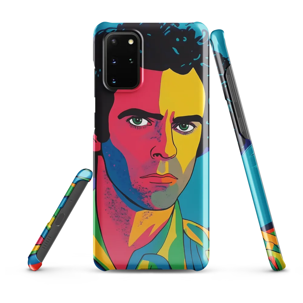 Electric Visage: A Portrait of Vibrance