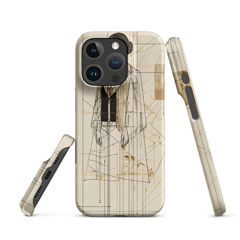 Elegance in Lines | Phone Case |  16 Pro | Snap Case | Matte