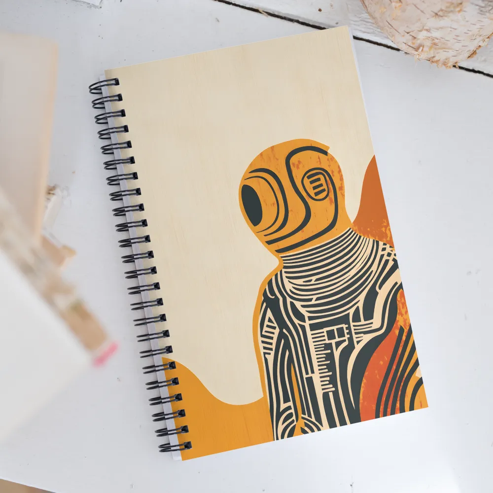 Journey into Solitude | Spiral Notebook