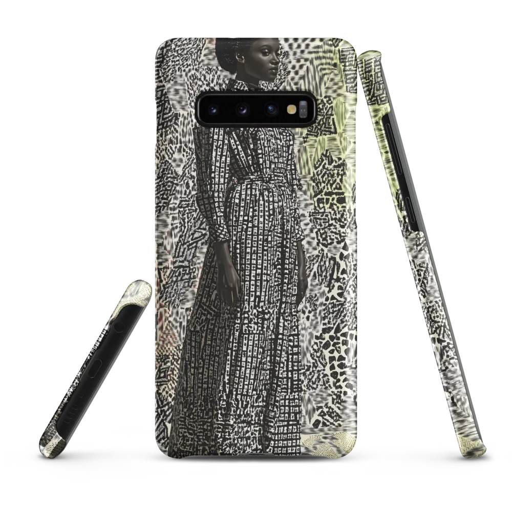 Elegance in Abstract Patterns | Phone Case |  S10 Plus | Snap Case | Matte