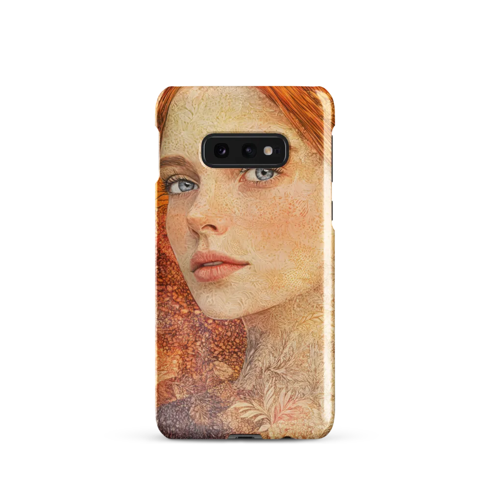 Embracing Autumn's Glow | Phone Case |  S10e | Snap Case | Glossy