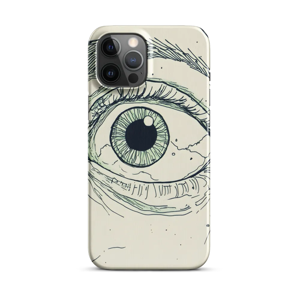 Observant Gaze | Phone Case |  12 Pro Max | Snap Case | Glossy