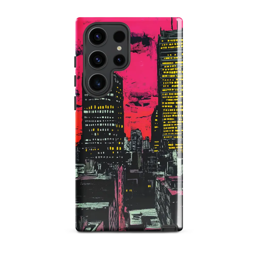 Urban Pulse at Dusk