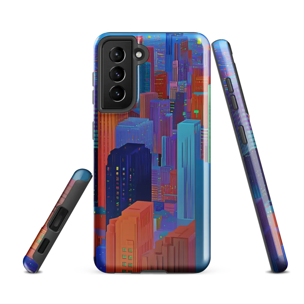 Vibrant Metropolis in Twilight