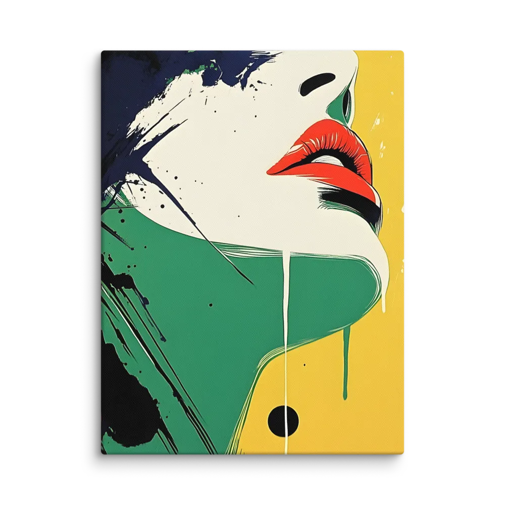 Bold Reflections: A Pop Art Portrait | Canvas | 12″×16″