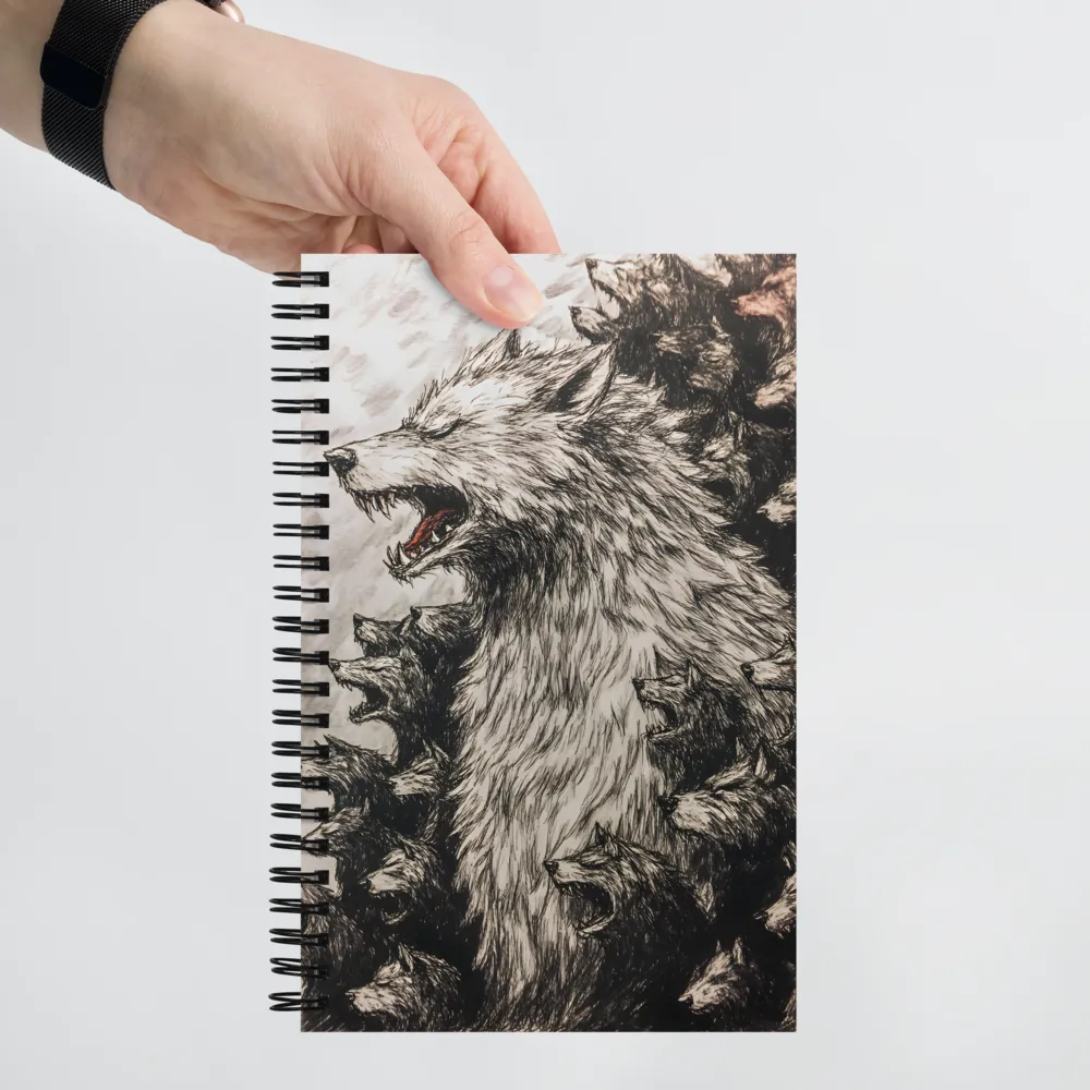 The Pack's Fury | Spiral Notebook