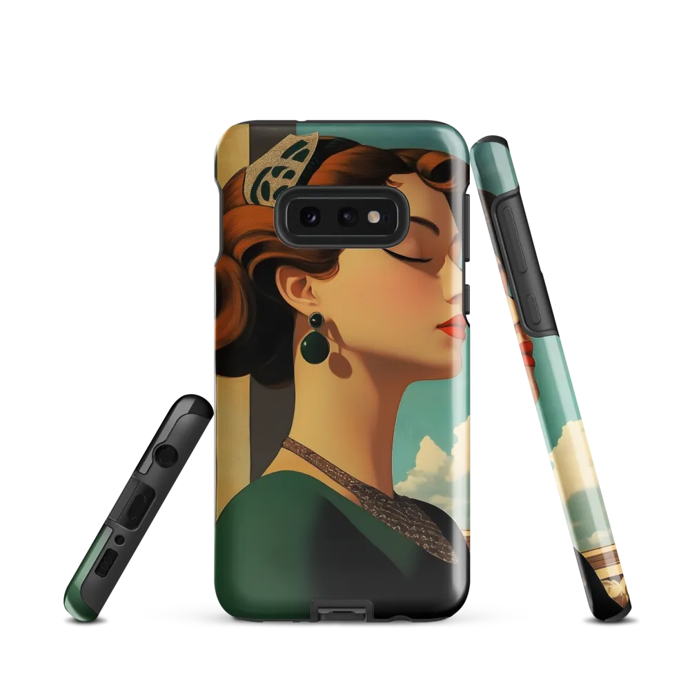 Elegance in Art Deco: A Portrait of Grace