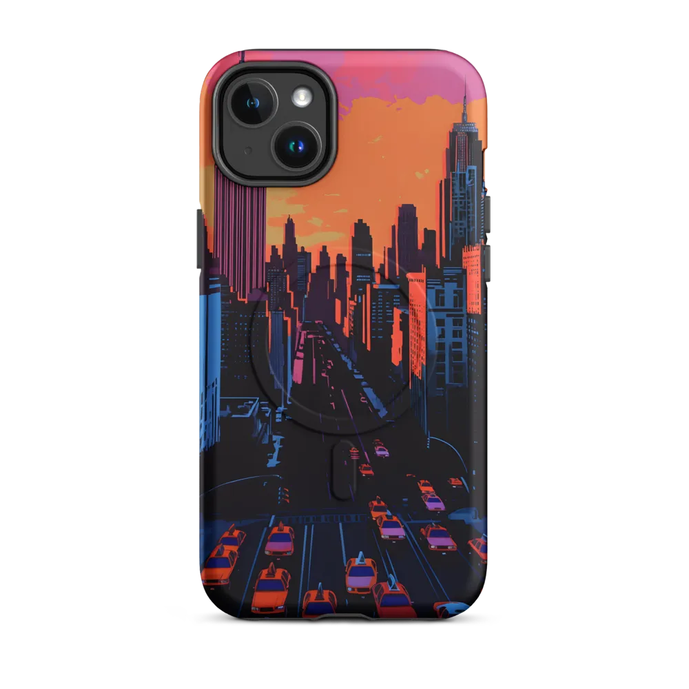 Sunset Over Skyscrapers