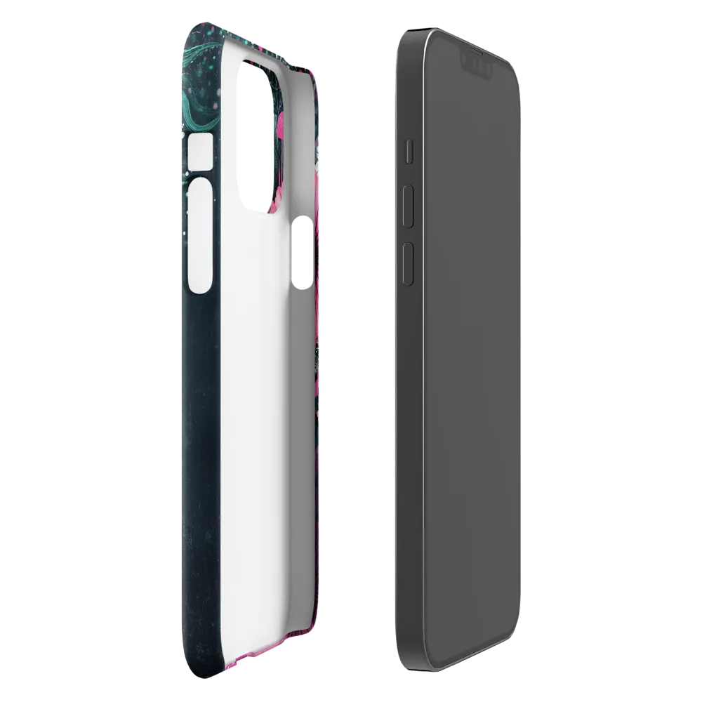Floral Harmony: Portrait of Serenity | Phone Case |  13 Pro Max | Snap Case | Glossy