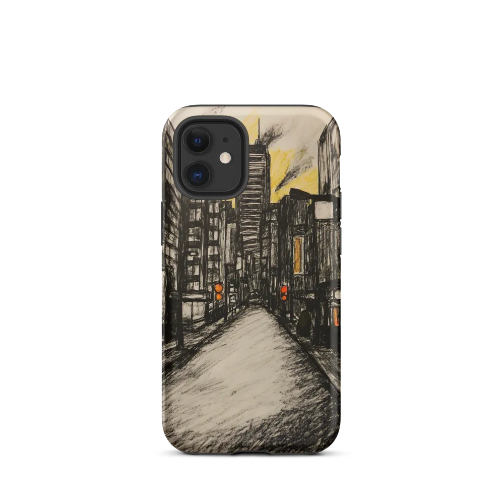 Cityscape of Solitude | Phone Case |  12 mini | Tough Case | Matte