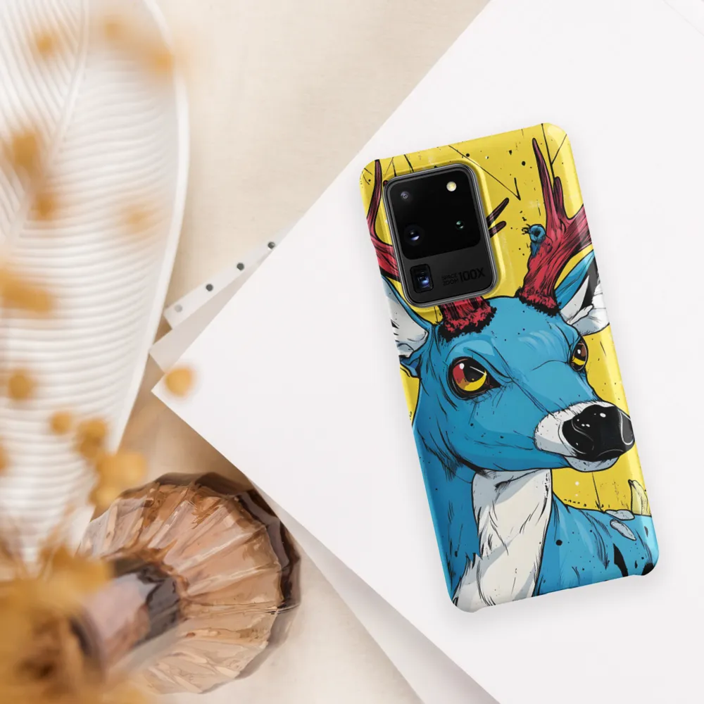 Vivid Antlers: A Modern Take on Nature