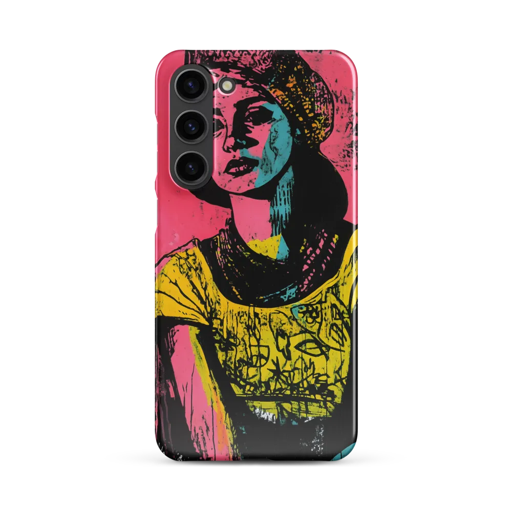 Urban Elegance: A Graffiti Portrait
