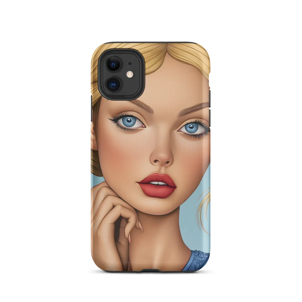 Serenity in Blue | Phone Case |  11 | Tough Case | Matte