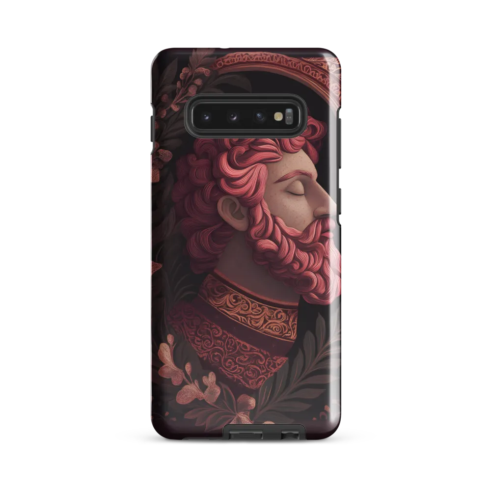 Ethereal Elegance: A Floral Representation | Phone Case |  S10 Plus | Tough Case | Glossy