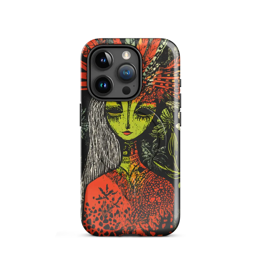 Mystical Flora: A Surreal Portrait