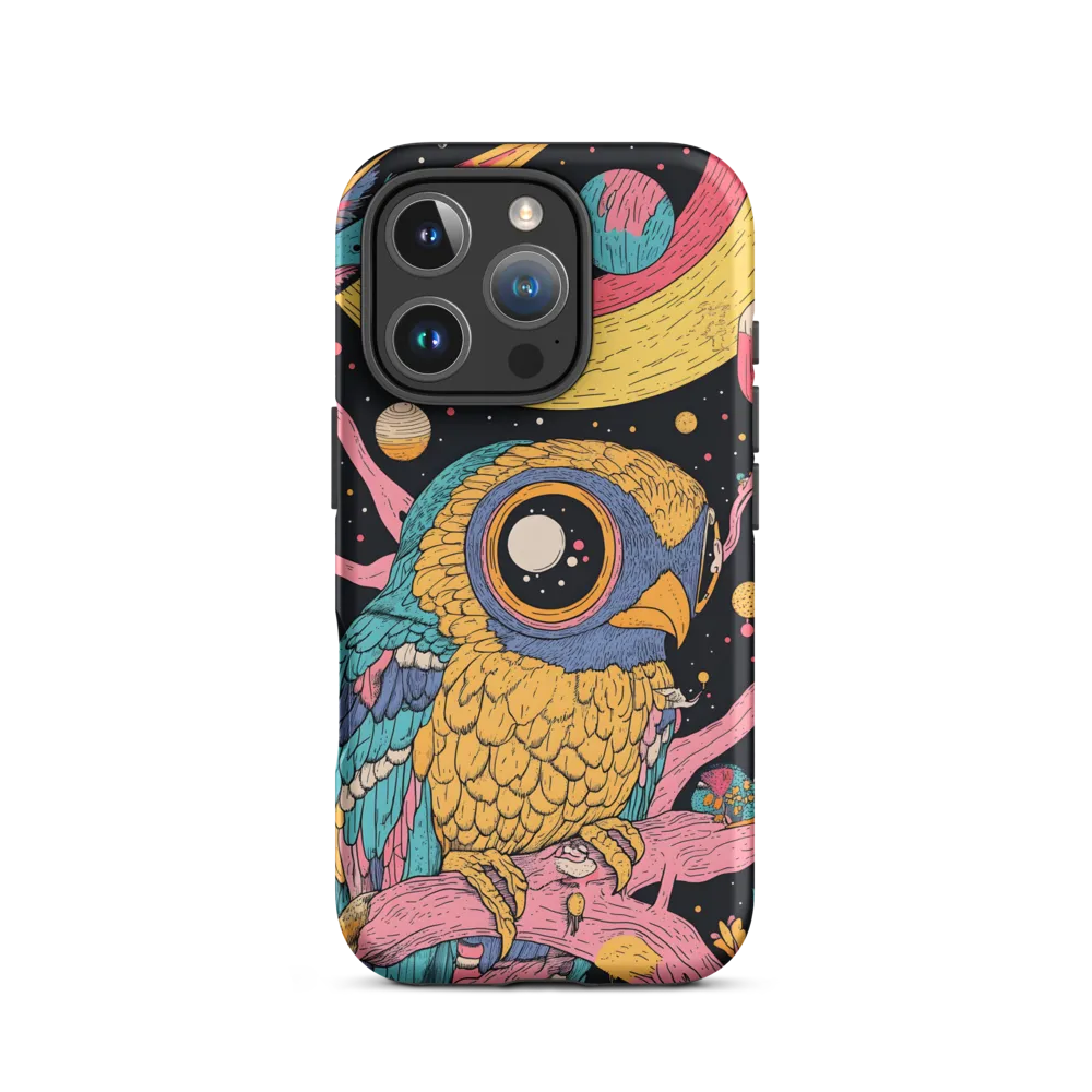 Whimsical Cosmic Owl