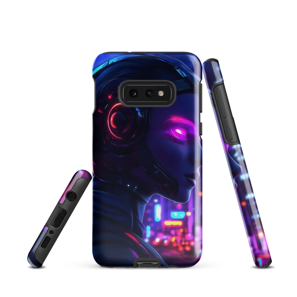 Neon Dreams: A Cyborg's Mystique