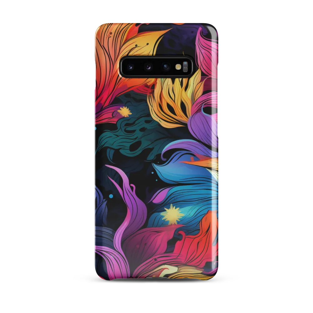 Floral Symphony | Phone Case |  S10 Plus | Snap Case | Glossy