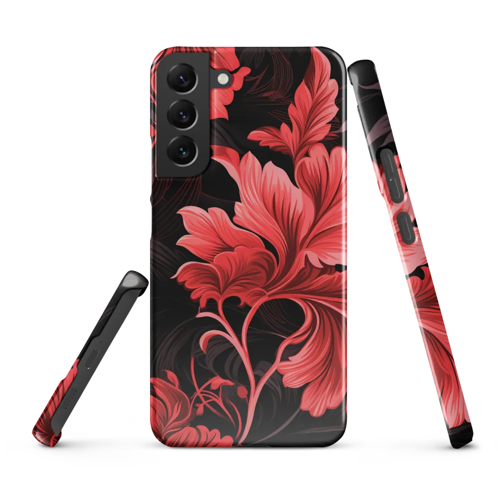 Tropical Elegance in Red