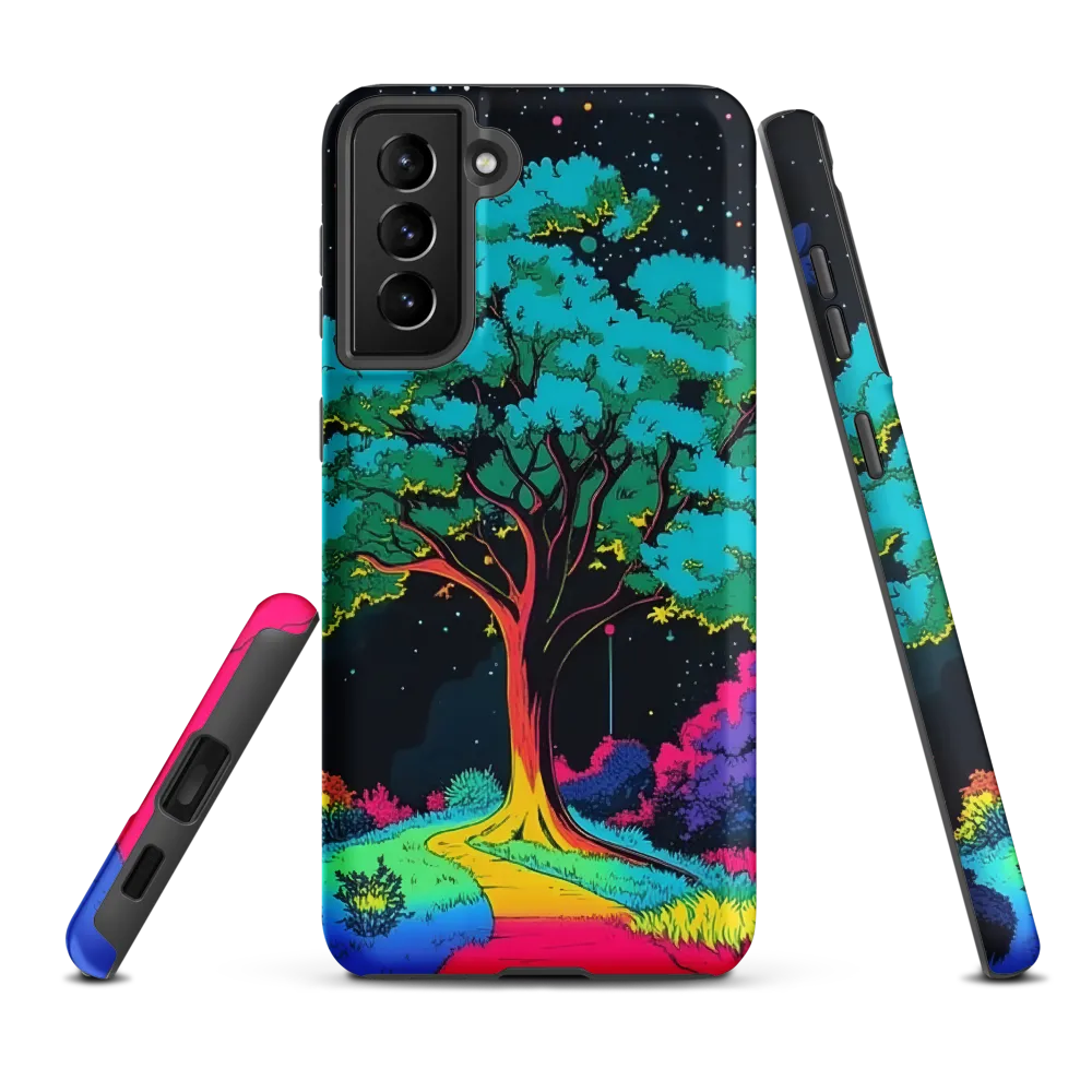 Whispers of a Luminous Grove | Phone Case |  S21 Plus | Tough Case | Matte