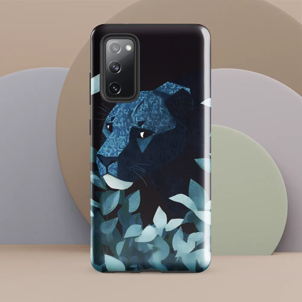 Lurking Blue: The Panther's Gaze