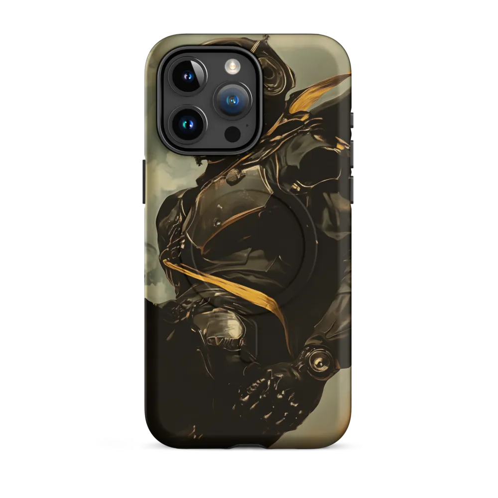 Ethereal Explorer: The Enigmatic Astronaut | Phone Case |  15 Pro Max | MagSafe® Tough Case | Matte