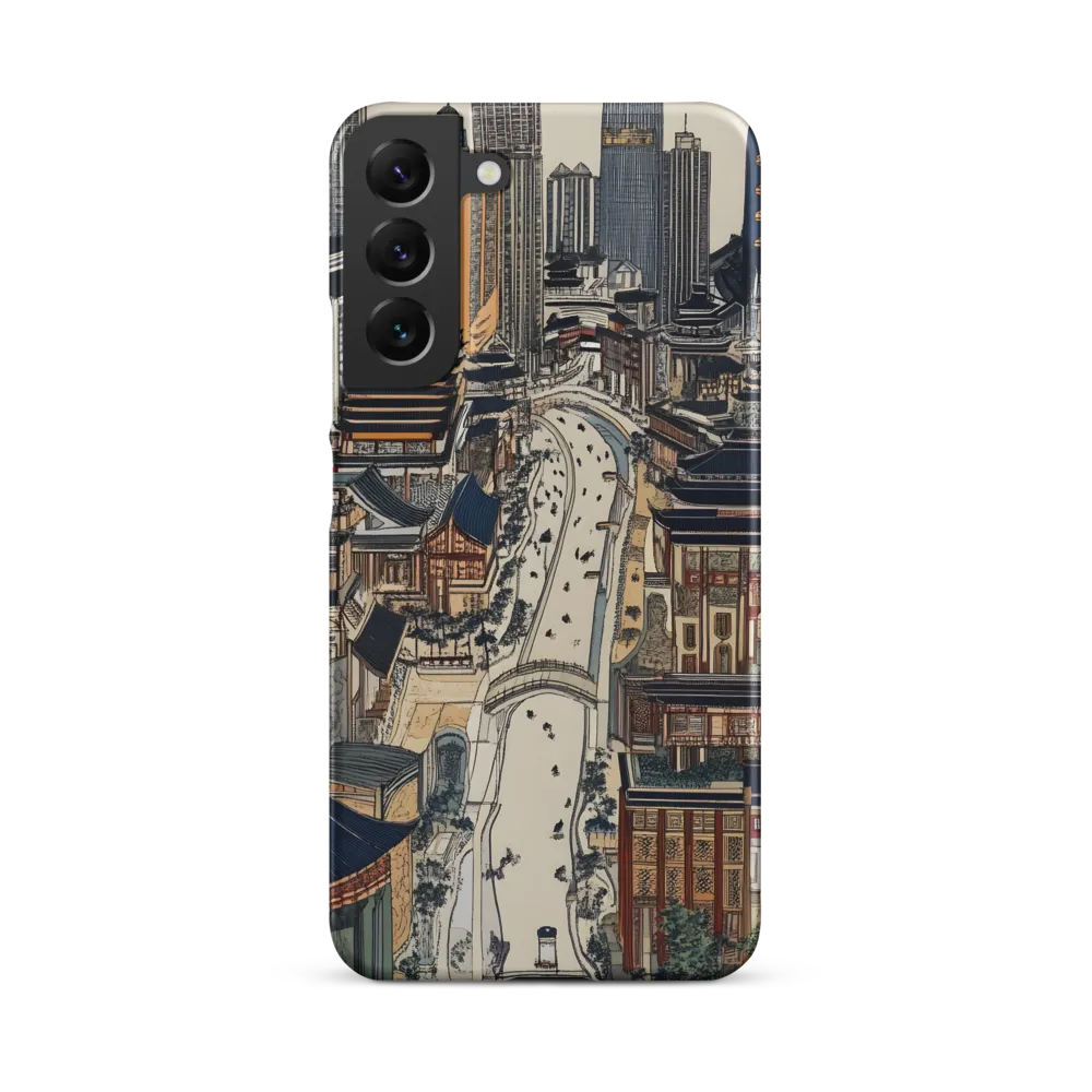 Urban Harmony: A Fusion of Tradition and Modernity | Phone Case |  S22 Plus | Snap Case | Matte
