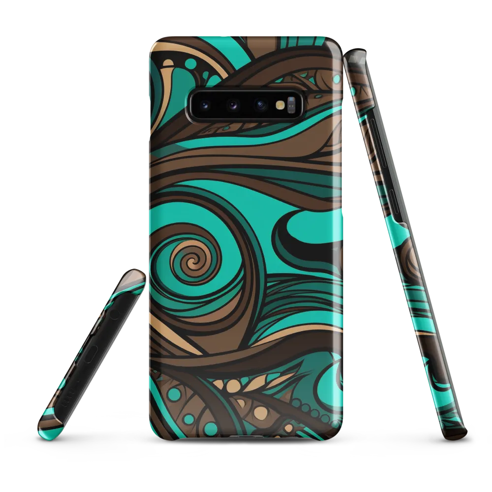 Fluctuating Currents | Phone Case |  S10 Plus | Snap Case | Glossy