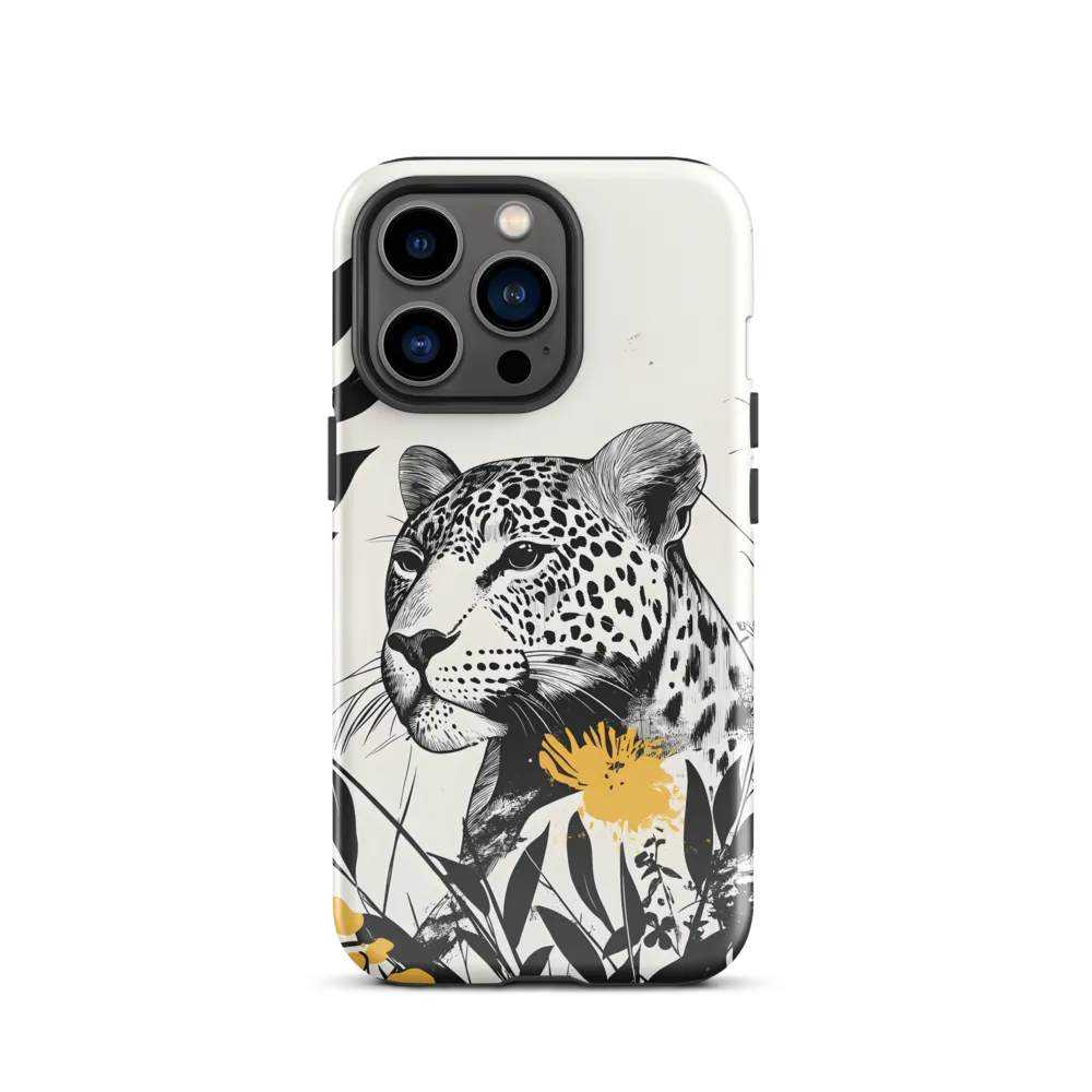 Majestic Leopard Amongst Flora