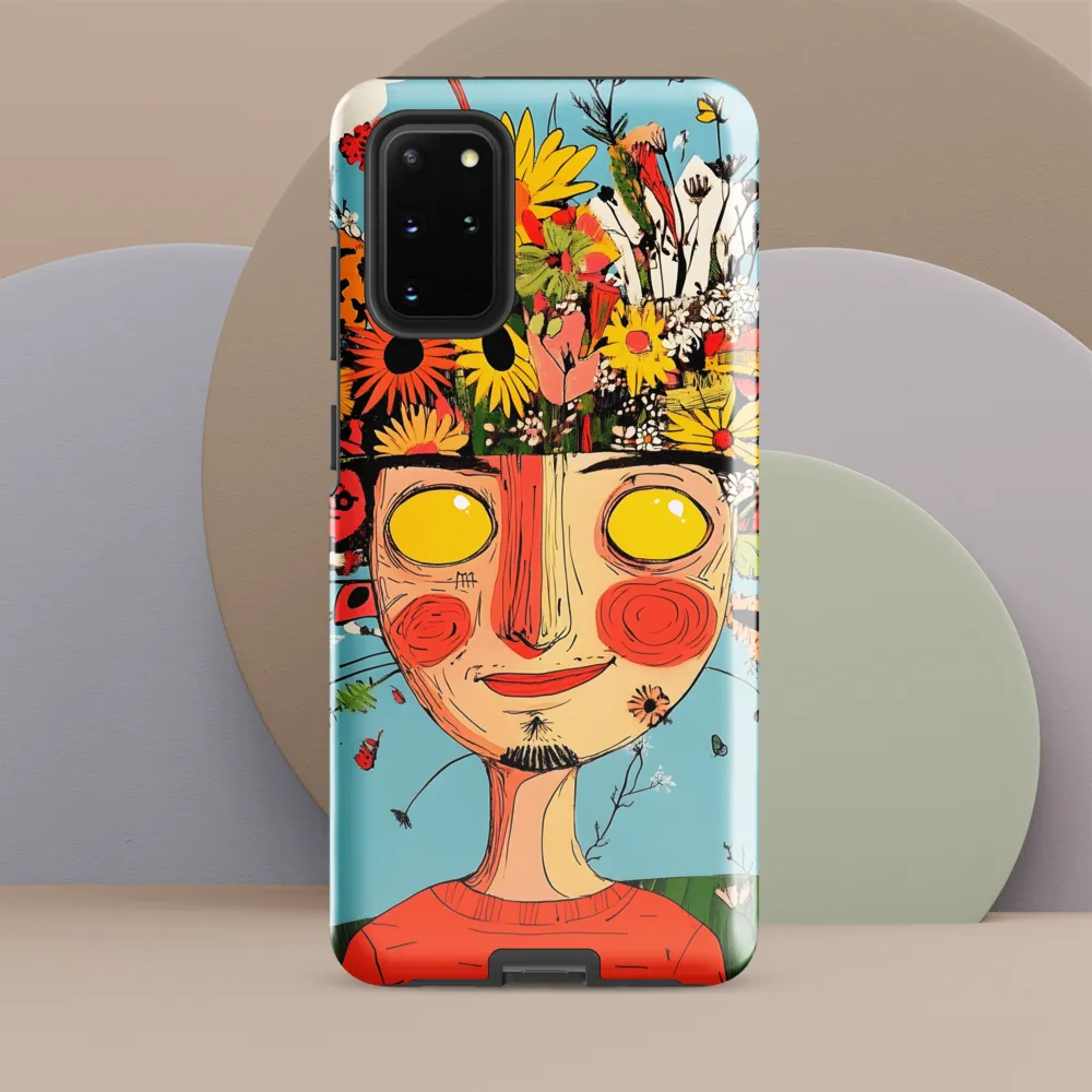 Whimsical Bloom | Phone Case |  S20 Plus | Tough Case | Glossy