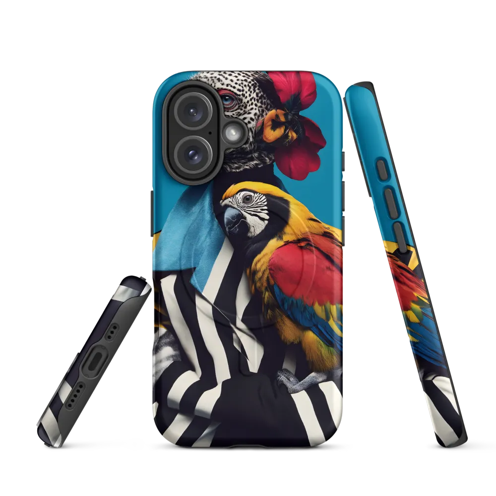 Vibrant Fusion of Flora and Fauna