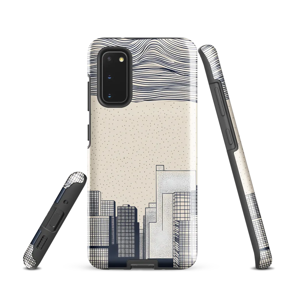 Urban Patterns: A Minimalist Skyline
