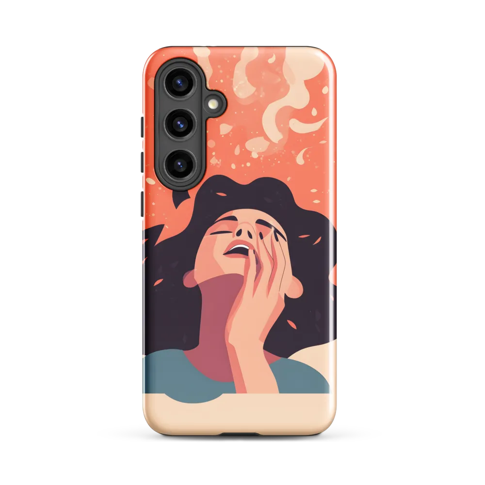 Whispers of Reflection | Phone Case |  S24 Plus | Tough Case | Glossy