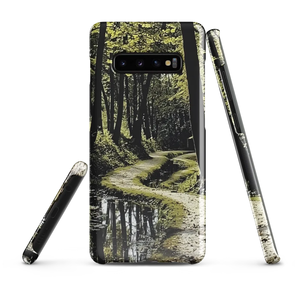 Whispers of the Forest Path | Phone Case |  S10 Plus | Snap Case | Glossy