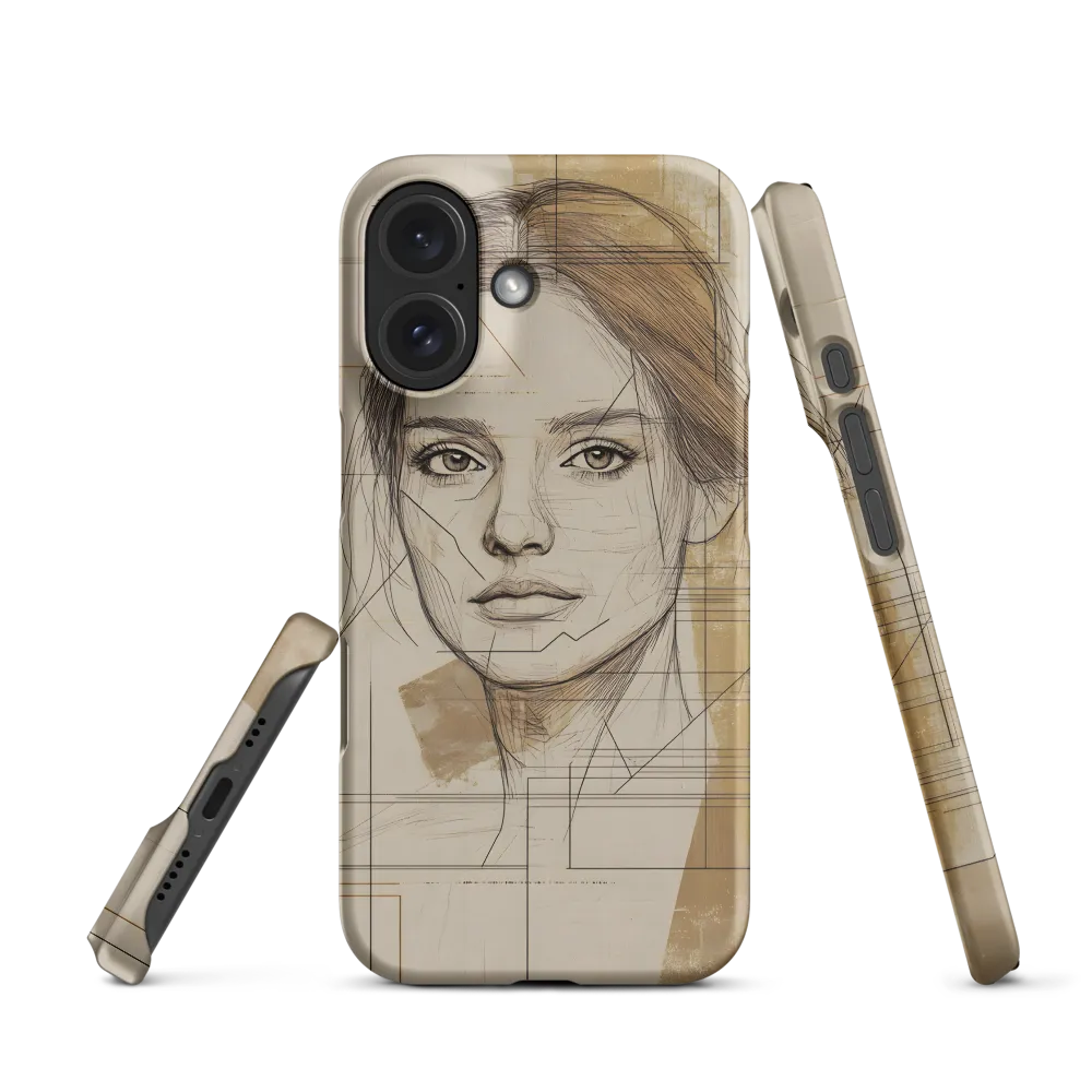 Geometric Elegance: A Modern Portrait