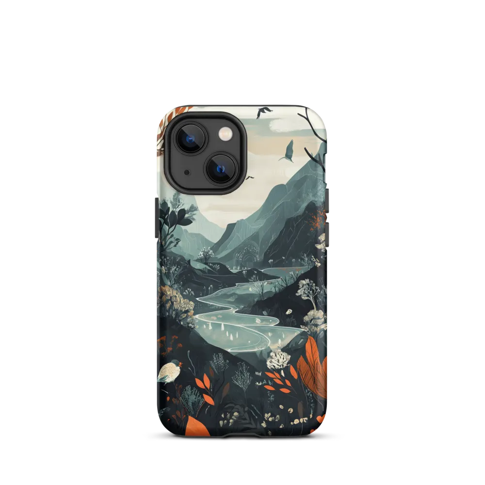 Tranquil Wilderness | Phone Case |  13 mini | Tough Case | Matte