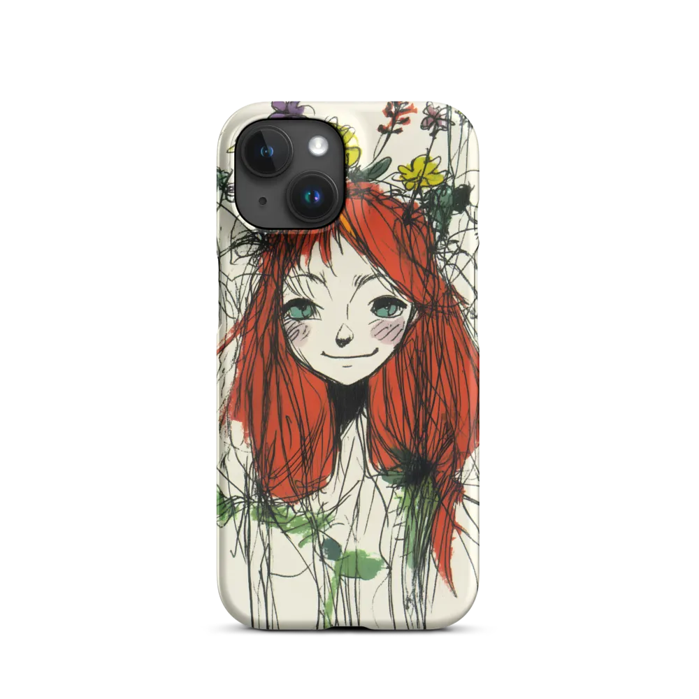 Whimsical Floral Portrait