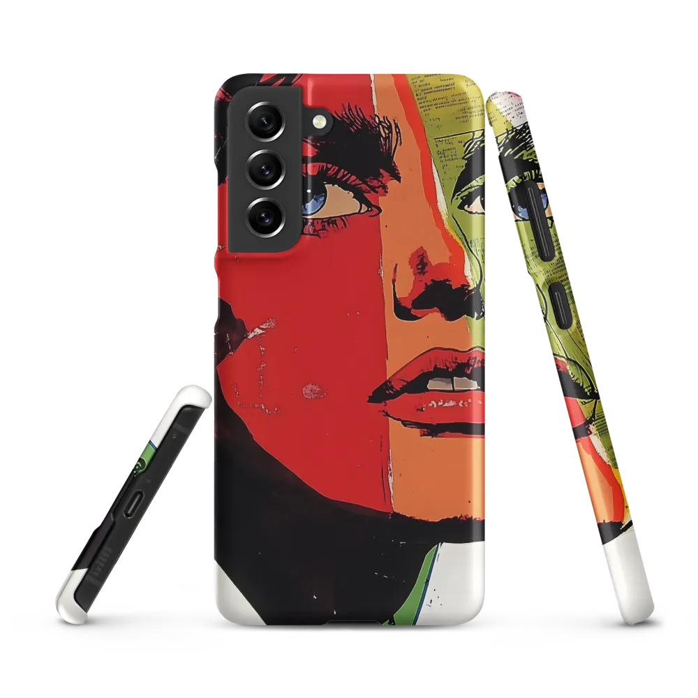 Vibrant Expressions: A Pop Art Portrait