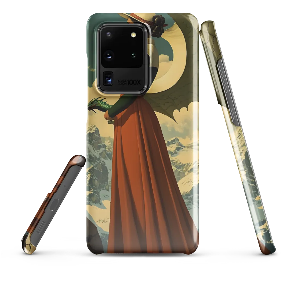 Mystic Harmony: The Dragon Keeper | Phone Case |  S20 Ultra | Snap Case | Glossy