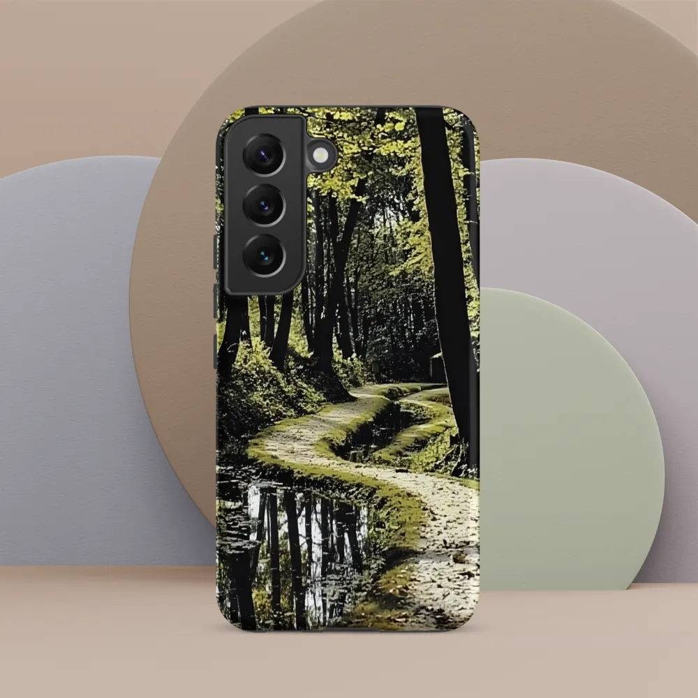 Whispers of the Forest Path | Phone Case |  S22 | Tough Case | Matte