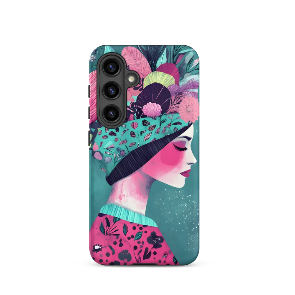Whimsical Floral Portrait
