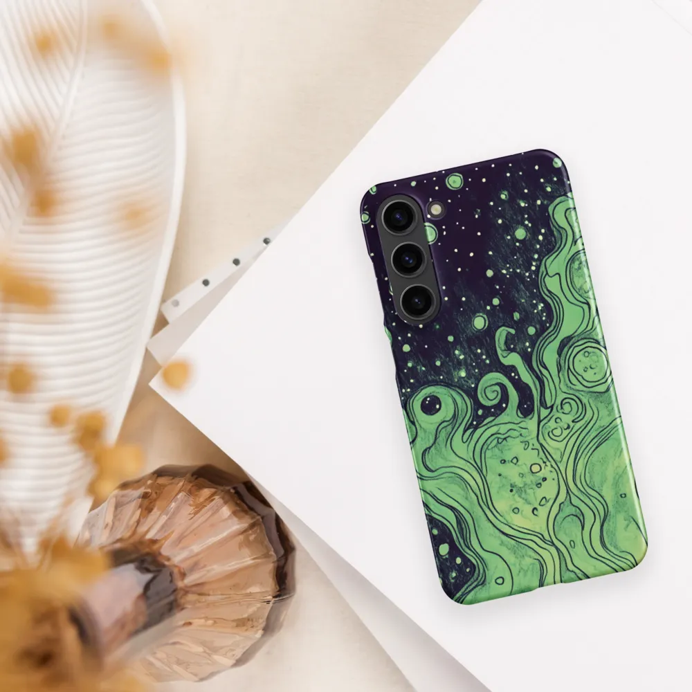 Cosmic Whirl: An Abstract Journey