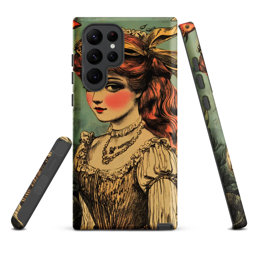 Elegance Beneath the Waves | Phone Case |  S22 Ultra | Tough Case | Matte