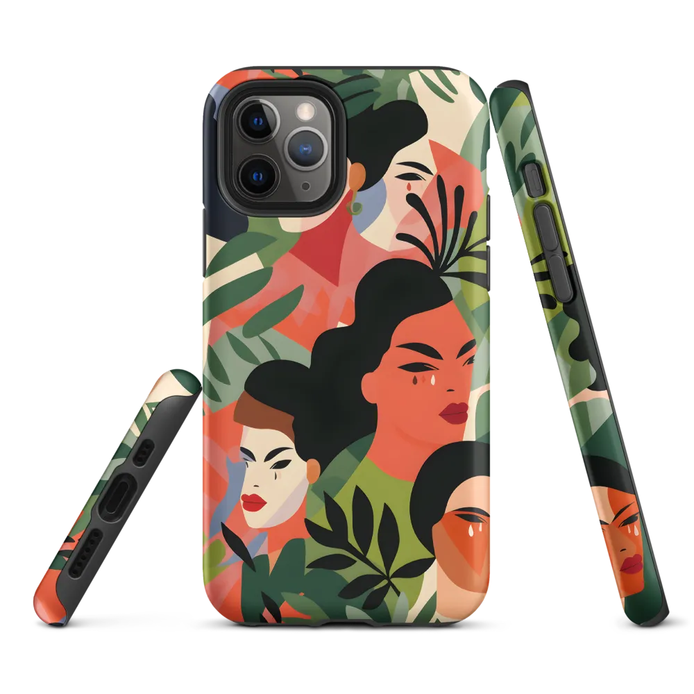 Harmony of Nature and Femininity | Phone Case |  11 Pro | Tough Case | Matte