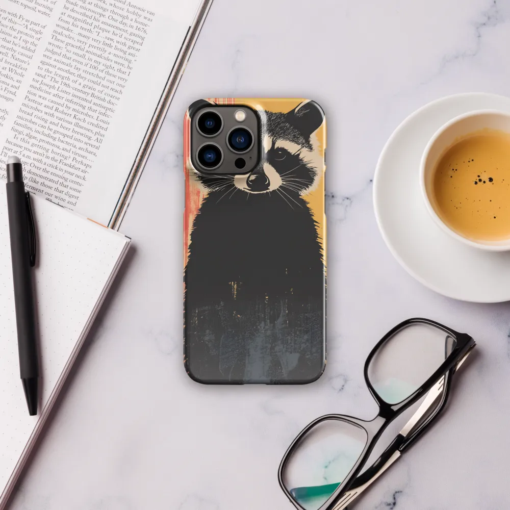 Whimsical Raccoon Portrait