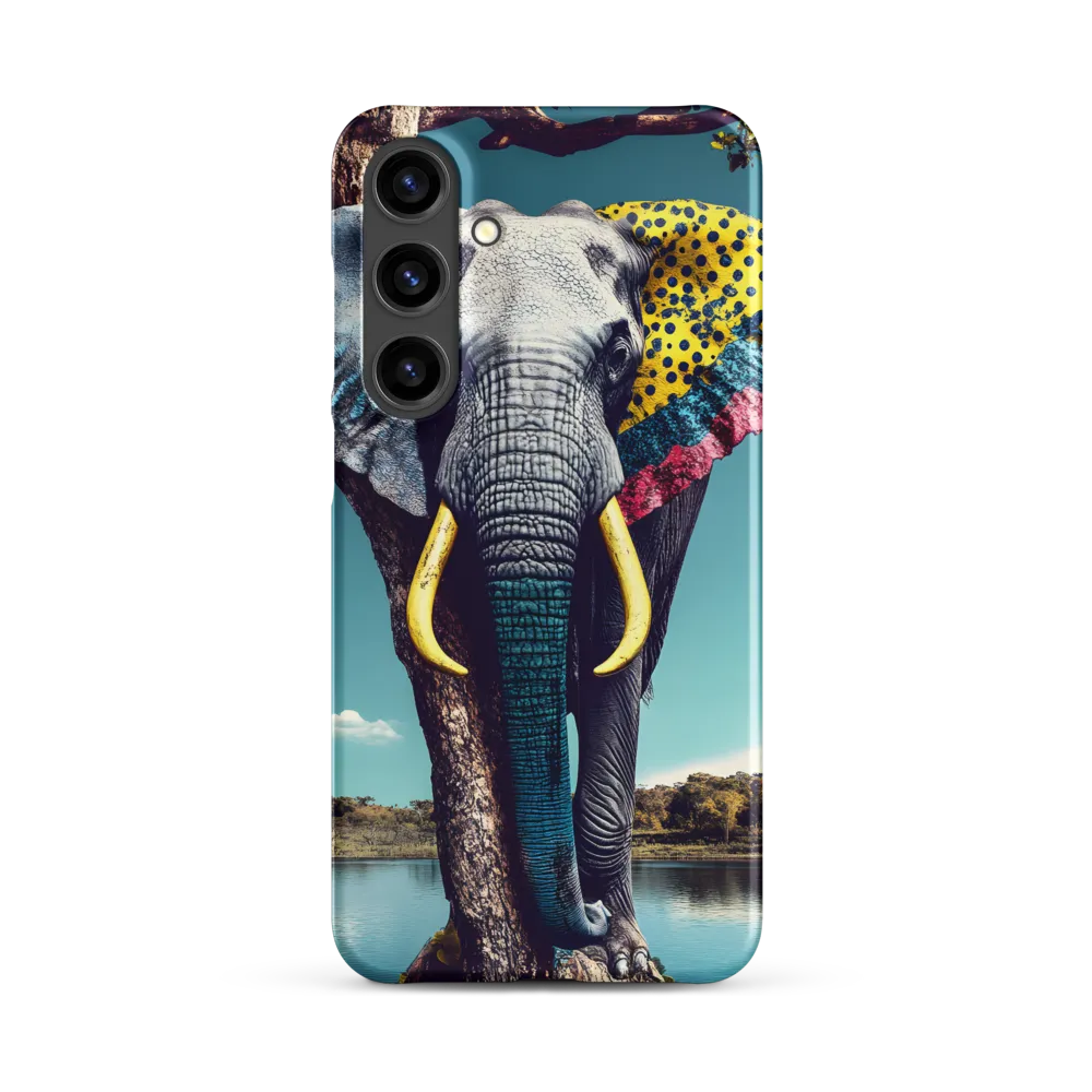 Playful Elegance: The Surreal Elephant
