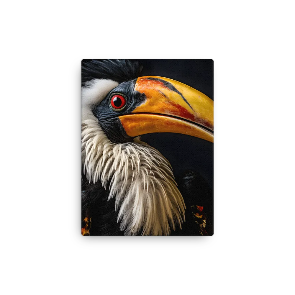 Majestic Hornbill Portrait