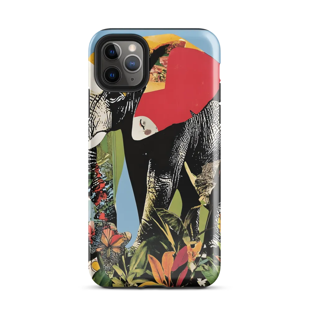 Harmony of Nature: The Elephant's Embrace | Phone Case |  11 Pro Max | Tough Case | Glossy