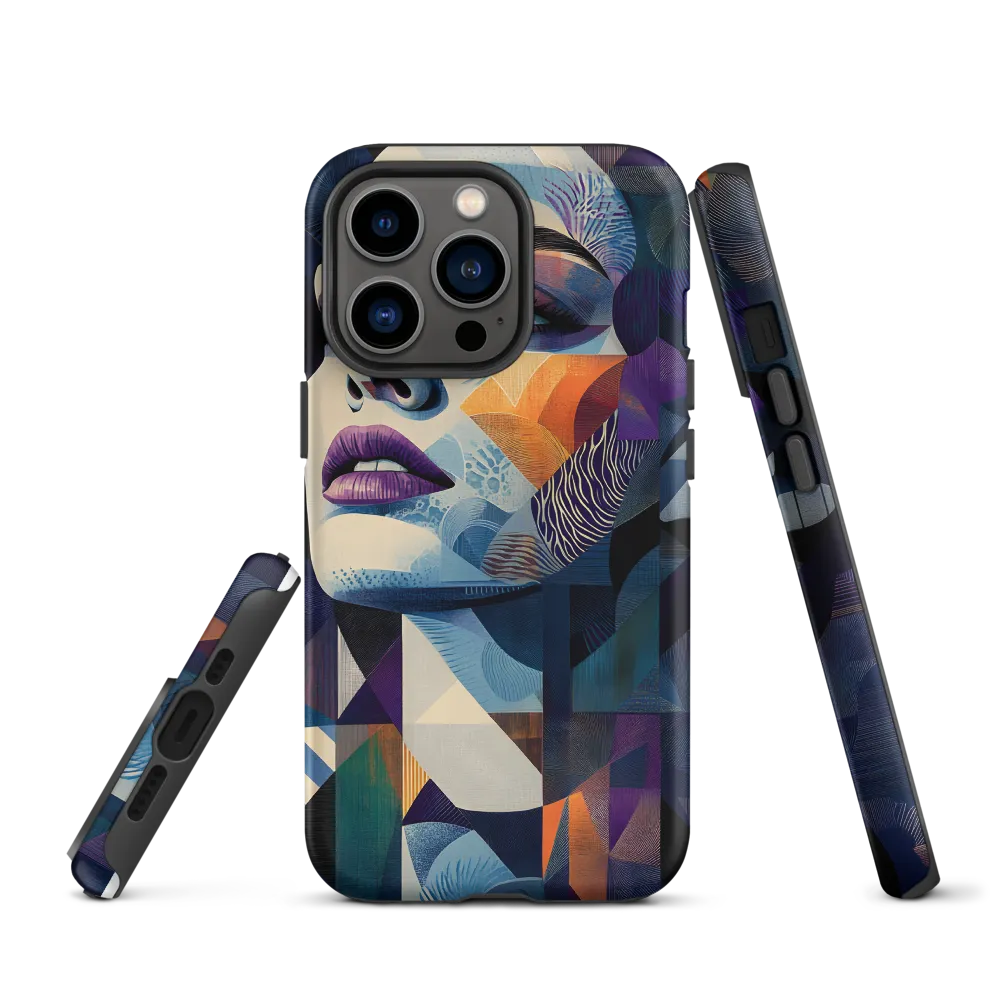 Fragmented Mystery: A Modern Portrait
