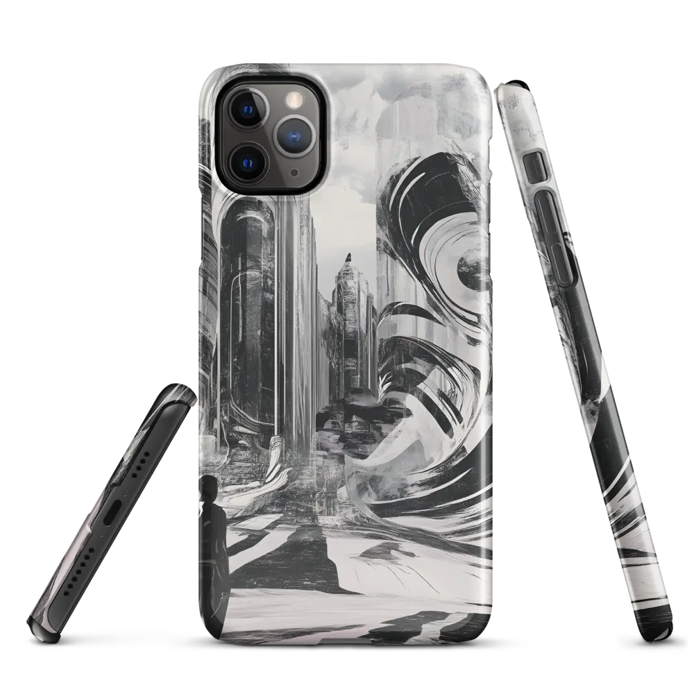 Architectural Dreams in Monochrome | Phone Case |  11 Pro Max | Snap Case | Glossy